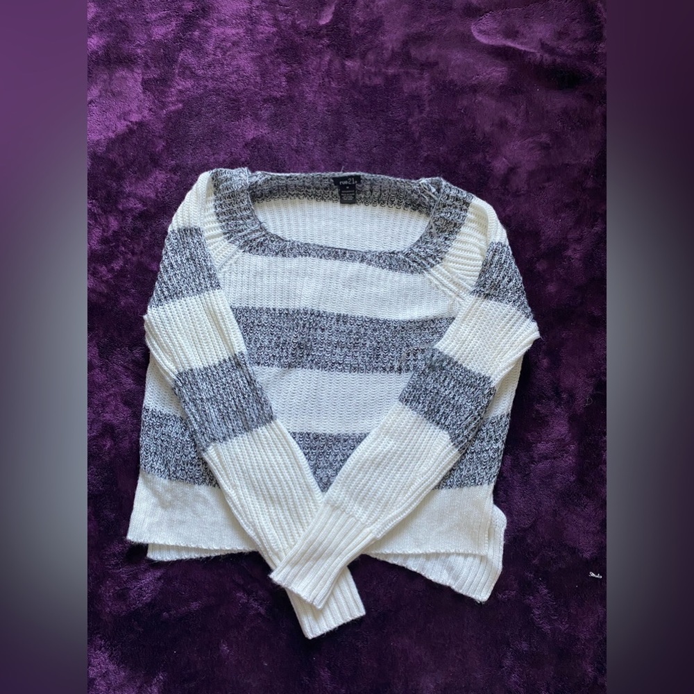 Stripped sweater